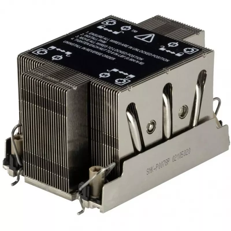 Supermicro SNK-P0078P - Chłodzenie procesora - (do: LGA4189) - 2U