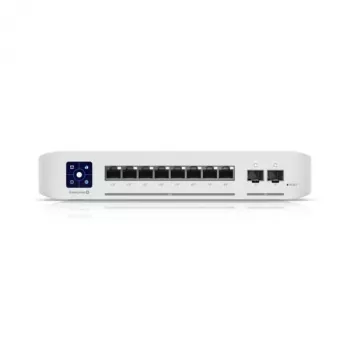 Ubiquiti UniFi Enterprise 8 PoE Managed L3 2.5G Ethernet (100/1000/2500) Power over Ethernet (PoE) Stal nierdzewna