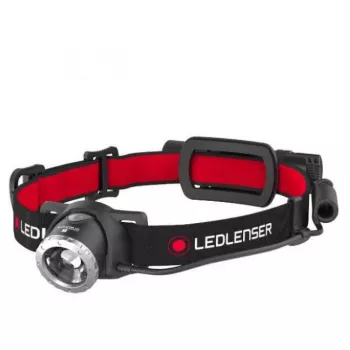 Latarka czołowa Ledlenser H8R Czarno-Czerwona LED