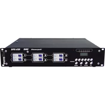 Pakiet ściemniaczy oświetleniowych EUROLITE DPX-620 6-kanałowy 230V