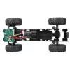 RC crawler Amewi Mini‑D90 4WD 1:16 RTR zdalnie sterowany model terenowy, napęd na 4 koła, skala 1:16