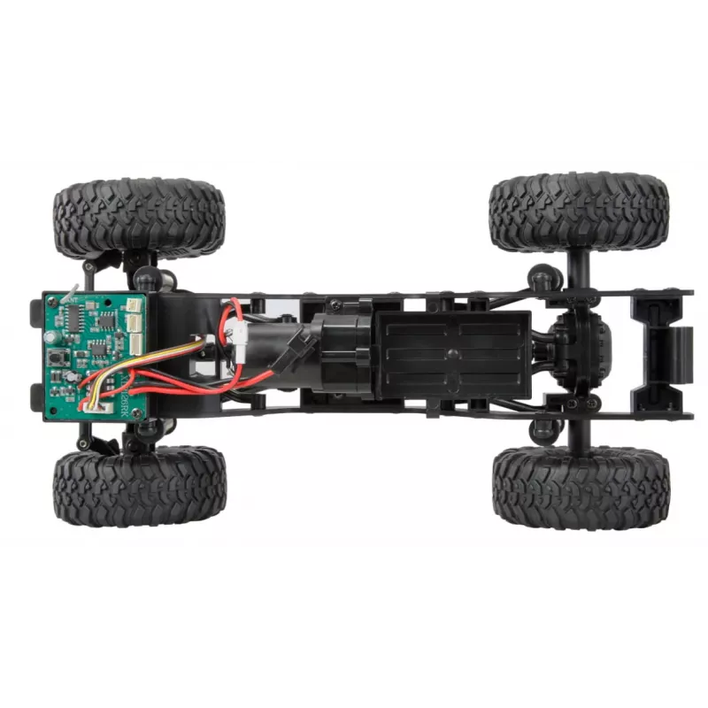 RC crawler Amewi Mini‑D90 4WD 1:16 RTR zdalnie sterowany model terenowy, napęd na 4 koła, skala 1:16