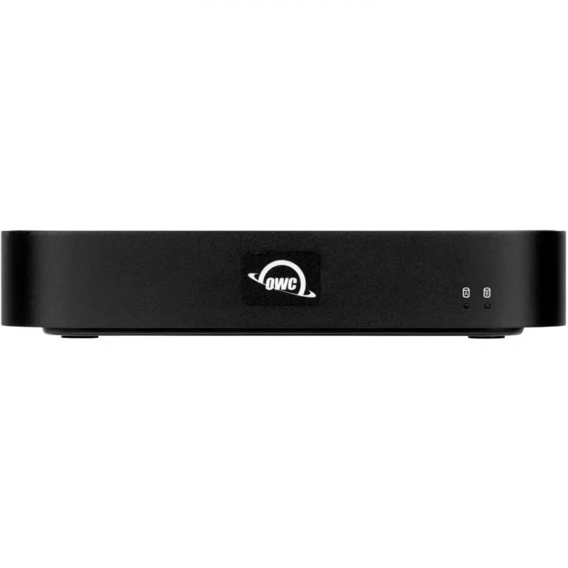 miniStack STX, Thunderbolt 4 (schwarz, Stapelbares Storage-Gehäuse mit Thunderbolt Hub Xpansion)