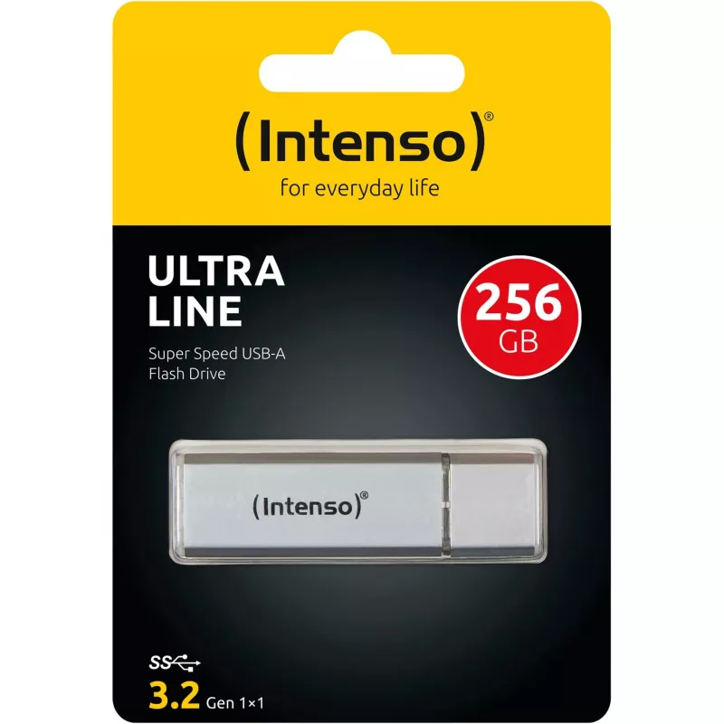 Pamięć USB Intenso 256 GB USB Type-A 3.2 Gen 1 srebrna
