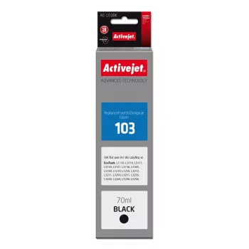 Activejet AE-103Bk tusz (zamiennik Epson 103 C13T00S14A; Supreme; 70 ml; 4500, czarny)