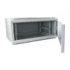 Szafka wisząca ALLNET ALL-SMC6604GRAU 4U, szara, udźwig 50 kg, zamek na klucz