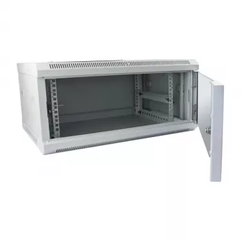 Szafka wisząca ALLNET ALL-SMC6604GRAU 4U, szara, udźwig 50 kg, zamek na klucz