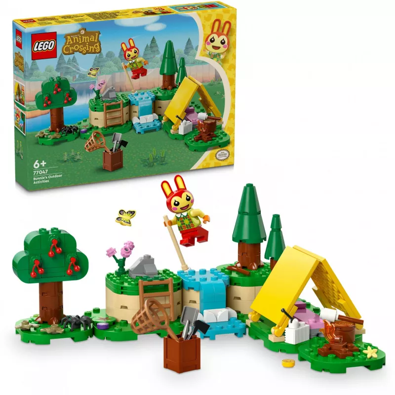 Klocki konstrukcyjne LEGO Animal Crossing zestaw 77047 Zabawa na świeżym powietrzu Mimmi