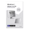 Qoltec Filtr Prywatności GDPR 14 Cali 16:9 (12.20, 16:9), Folia Ochronna na Notebook