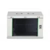 Naścienna szafa rack 19 cali DIGITUS Dynamic‑N DN-37100, 7U, 600x450 mm (SxG), IP20, jasnoszara, do samodzielnego montażu