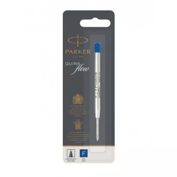 Wkład Parker Quinkflow F niebieski długopis (blister)