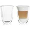 Kieliszek do kawy DeLonghi De’Longhi 5513214611 przezroczysty szklany 2 szt. 220 ml 117 mm