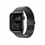 Pasek do zegarka Nomad stal nierdzewna grafitowa czerń V2 do 42/44/45/49 mm