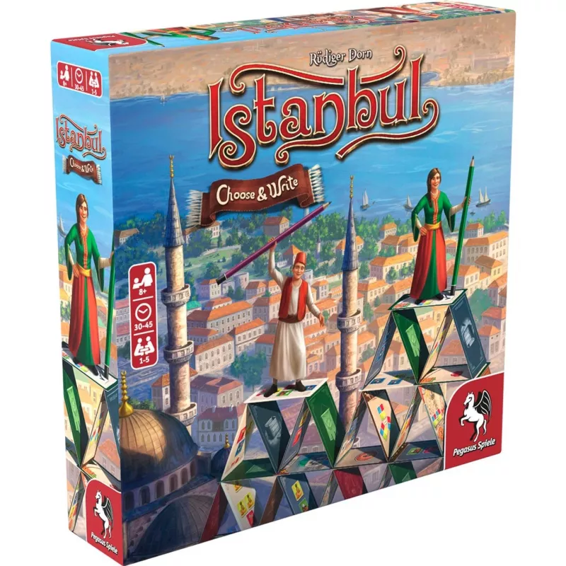 Istanbul - Choose & Write, gra planszowa