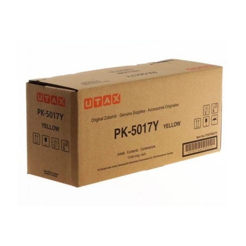 UTAX PK-5017Y - 1T02TVAUT0 - Toner gelb - für P C 3062 DN, C 3062 i MFP, C 3066 i MFP