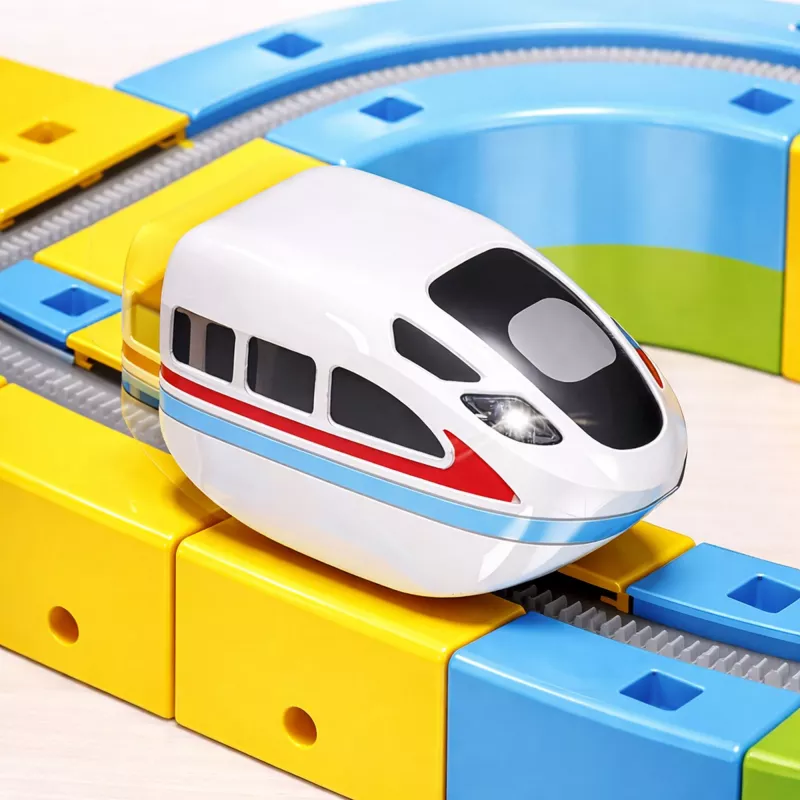 Extralink Toys Zestaw torów magnetycznych i pociąg magnetyczny Lewitacja magnetyczna (150 szt.)
