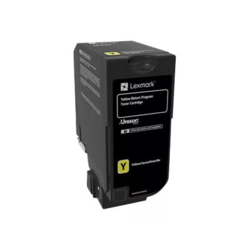 Kaseta z tonerem Lexmark 74C20Y0 1000 stron Żółty