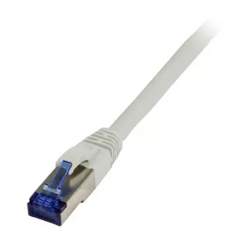 Kabel krosowy RJ45 - CAT6A 500Mhz - 1,0m - szary - S-STP(S/FTP) - TPE/LSZH(Superflex) - AWG26 - Synergy