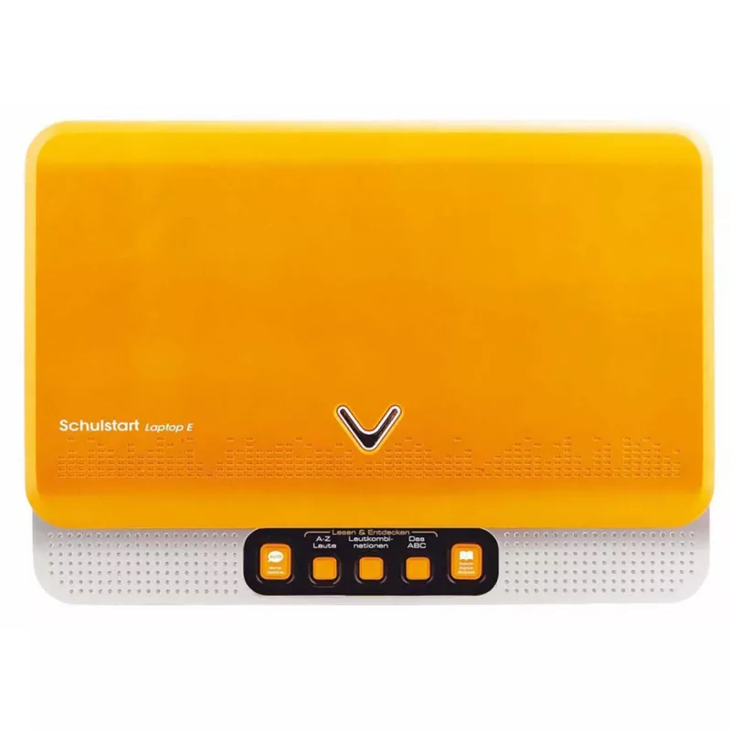 Laptop E dziecięcy laptop edukacyjny VTech z etui (żółty/szary)