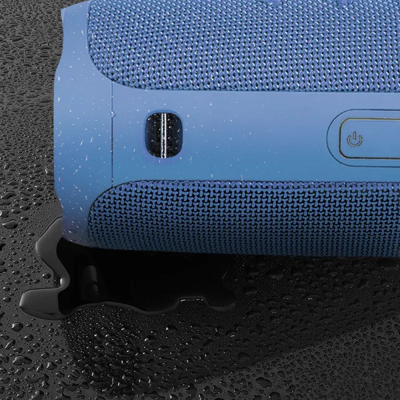 Głośnik przenośny MANTA SPK130GO BT — Bluetooth 5.0, TWS, FM, 10W RMS, akumulatorowy (czarny, 8×8×19 cm)