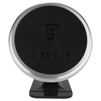 Uchwyt aktywny Baseus SUCX140012 Telefon komórkowy Smartfon Czarny Srebrny