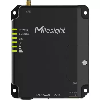 Router przemysłowy Milesight UR32 Lite 4G LTE — kompaktowy router komórkowy do łączności M2M/IoT