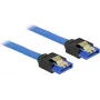Kabel SATA DeLOCK 84980 0.7 m SATA 7-pin czarno-niebieski