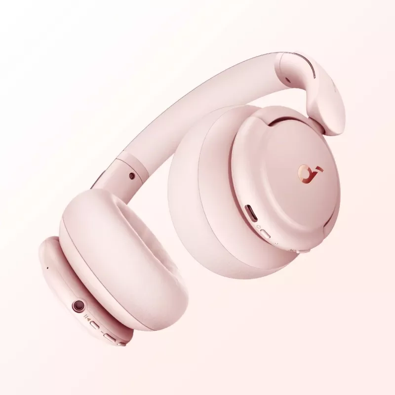 Soundcore by Anker Life Q30 Hybrydowe słuchawki z aktywną redukcją szumów, wiele trybów, dźwięk Hi-Res, 40 godzin pracy, wyraźne połączenia, szybkie ładowanie