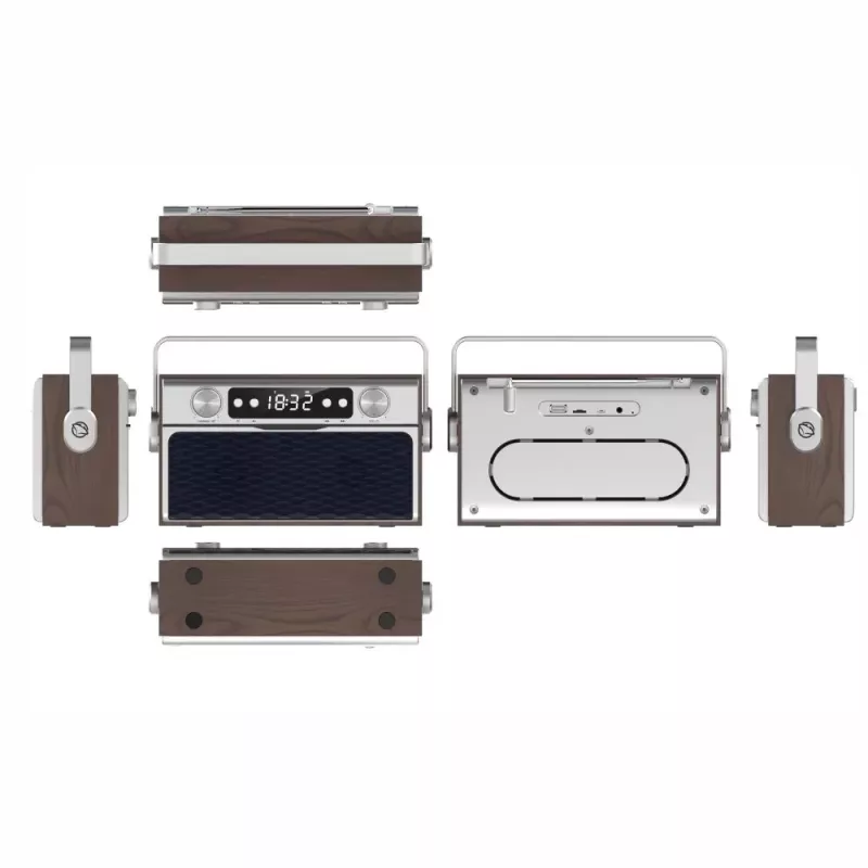 Przenośne radio MANTA RDI917PRO z Bluetooth i odtwarzaniem USB
