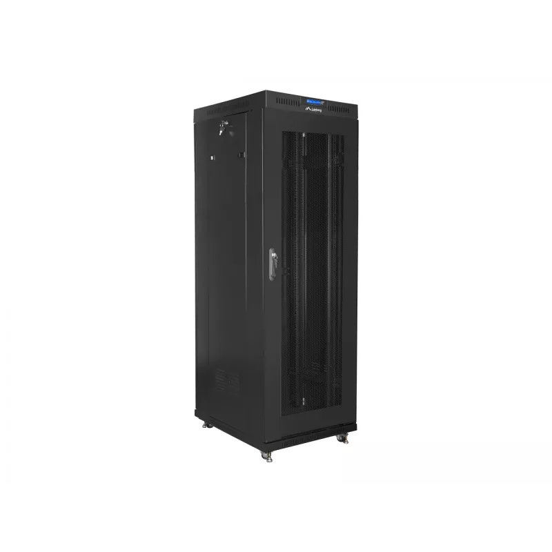 Szafa rack LANBERG FF01-6837-23BL 37U wolnostojąca 1900×600×800 mm IP20 czarna