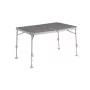 Stół turystyczny Outwell Coledale L — aluminiowa rama, blat z żywicy, 800×1200 mm, 8,4 kg, szary