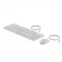 HP 225 G2 USB Wired mysz klawiatura Combo, Copilot Key - Cashmere biały - ESTONIAN