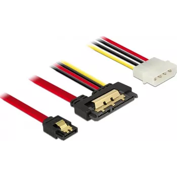 Kabel SATA DeLOCK 85230 0,3 m SATA 7-pin + Molex 4-pin