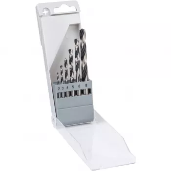 Bosch HSS Twist Drill Bit PointTeQ Sets, wiertło, wiertło kręte, 8 mm, 117 mm, metal, 7,5 cm