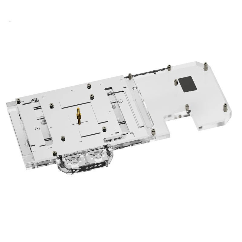 Blok wodny GPU Barrow LRC2.0 do ASUS STRIX 3070 — pełne pokrycie, akryl
