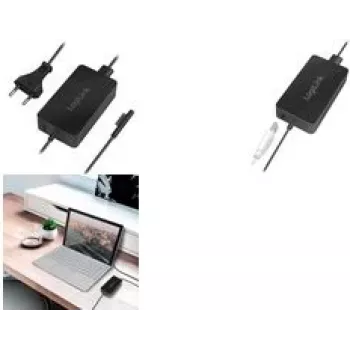 Logilink - Zasilacz - AC 100-240 V - 38.7 W - do Microsoft Surface Book, Laptop, Pro (połowa 2017), Pro 3, Pro 4, Pro 6 (PA0197)
