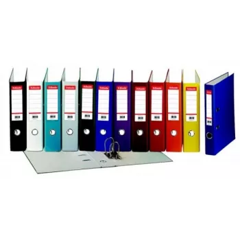 Segregator Esselte, A4 / 75 mm, ekonomiczny, żółty 0802-006
