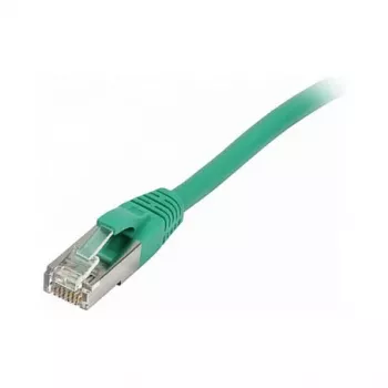 Kabel krosowy Synergy21 RJ45, CAT8.1 2000Mhz, 0,5m, zielony, S-STP(S/FTP), TPE/LSZH(SuperFlex), AWG26