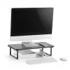 Stojak na laptopa MACLEAN MC-933 regulowana wysokość, aluminium, wolnostojący, na 13–32 cale, maks. obciążenie 20 kg, czarny