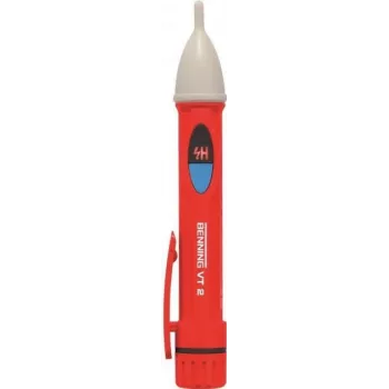 Benning VT 2 Bezdotykowy tester napięcia CAT III 1000 V, CAT IV 600 V Akustyczny, LED (044055)