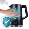 Czajnik IDEAL 1,7 l, korpus stalowy, moc 1500 W, czarny