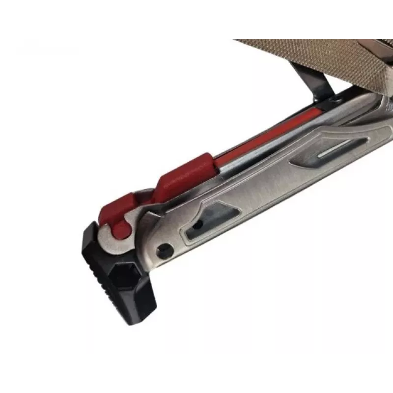 Multitool AZYMUT Giewon FS Fire Starter wielofunkcyjny z 19 narzędziami, krzesiwem, gwizdkiem i pochewką na pasek (H2038A)