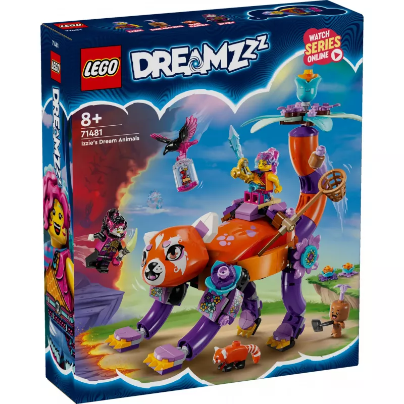 Zestaw LEGO DREAMZzz Izzie Dream Animals 71481 – kolekcjonerski zestaw do zabawy