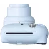 Aparat natychmiastowy Fujifilm Instax Mini 12 niebieski — wydruki 86 x 54 mm, ogniskowa 60 mm, migawka elektroniczna