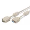 Przedłużacz do monitorów VGA DIGITUS AK-310203-030-E — 3 m, VGA (D-Sub) na VGA (D-Sub), 3Coax+7-żył, beżowy