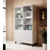Shelving unit PAFOS 100x40x176.5 cm biały matowy