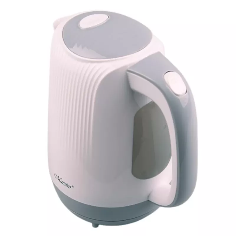 Czajnik elektryczny Feel-Maestro MR042 biały 1,7 L Szary, Biały 2200 W