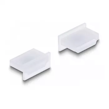 Osłona kabla DeLOCK 64169 HDMI A żeński bez uchwytu przezroczysta 10 szt.