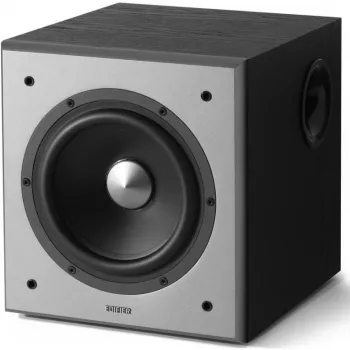 Subwoofer aktywny Edifier T5, wejście/wyjście stereo RCA, czarny, 70 W (lekko uszkodzone opakowanie)