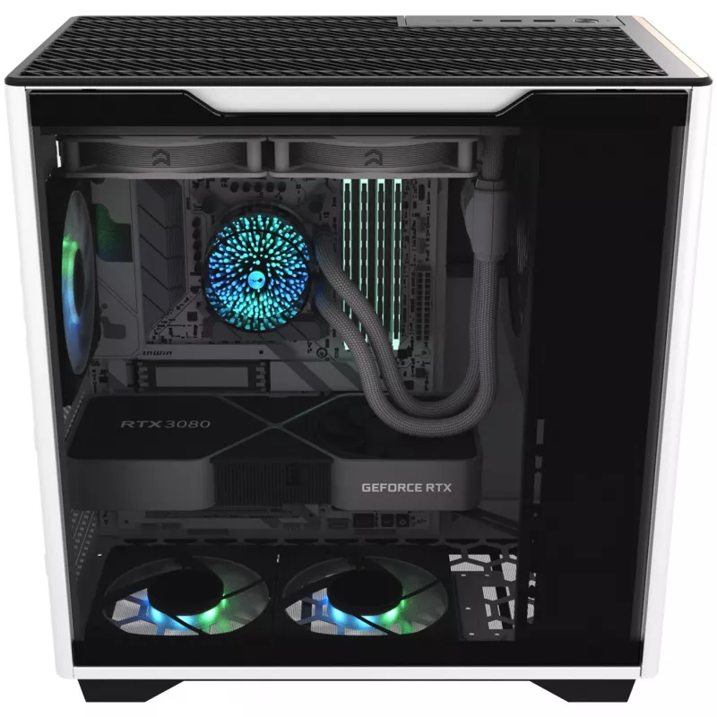 InWin A5 Midi-Tower Szkło Hartowane - biały
